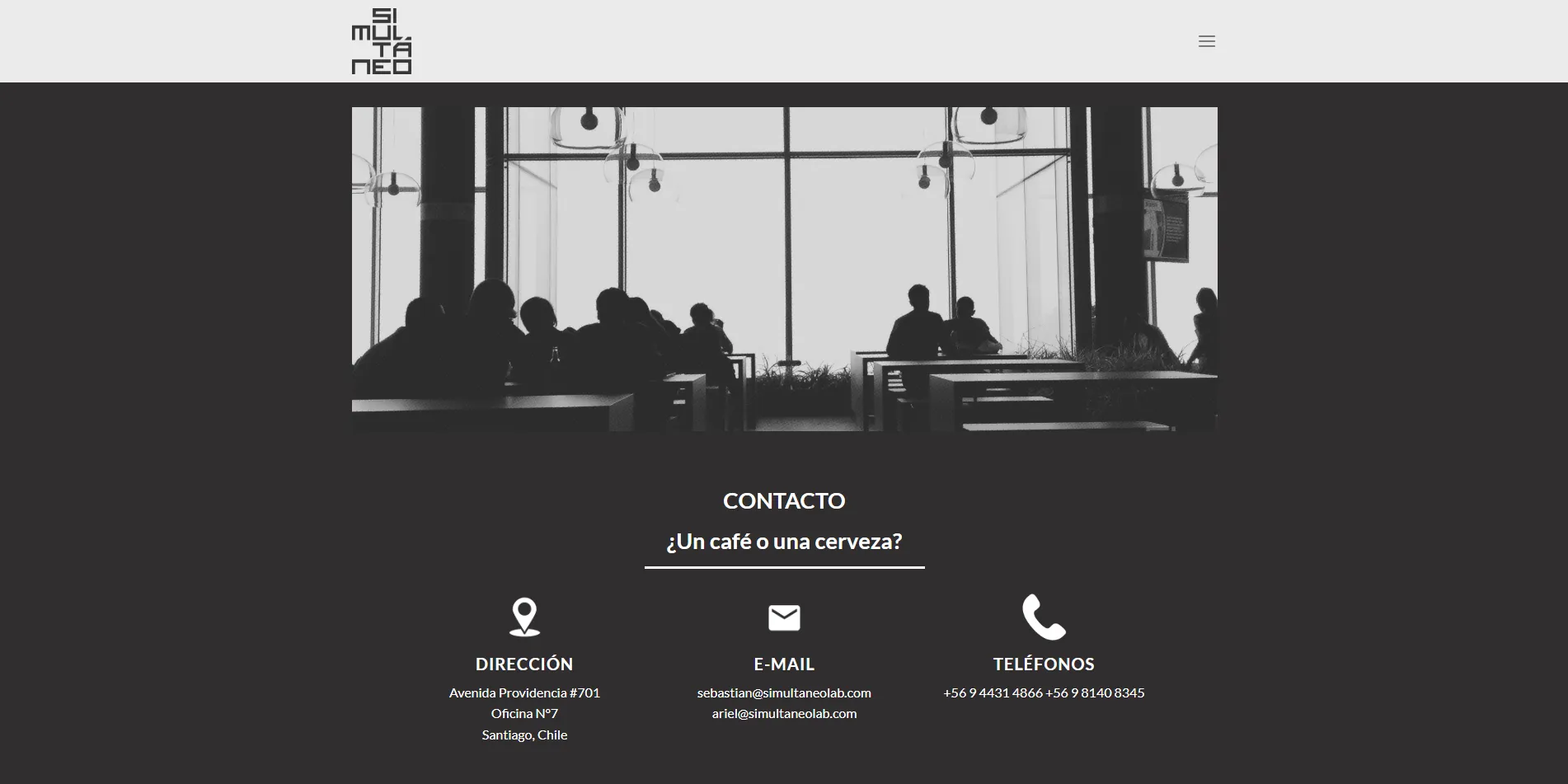 Simultáneo Estudio - Web Corporativa — imagen 5
