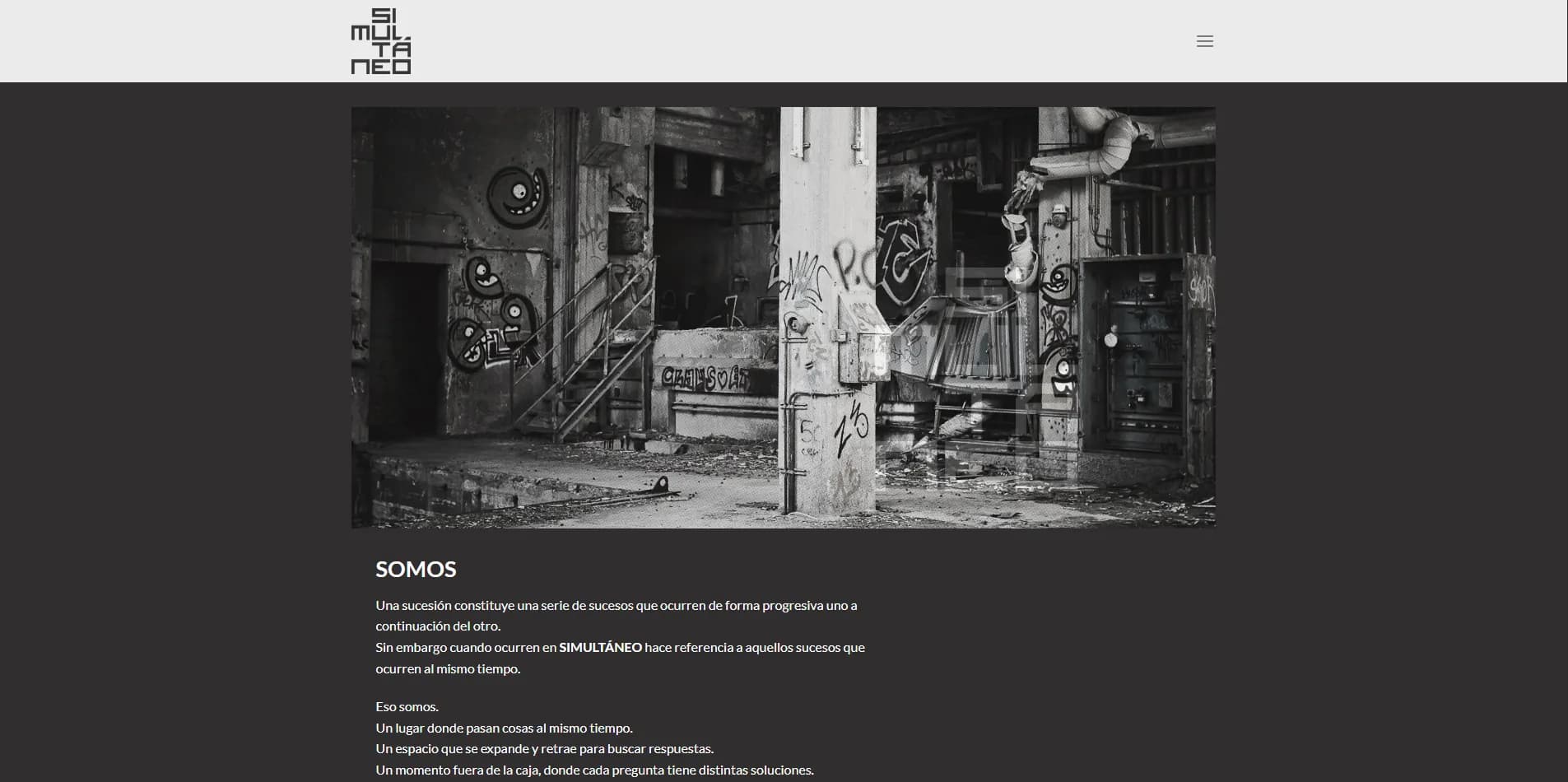 Simultáneo Estudio - Web Corporativa — imagen 2